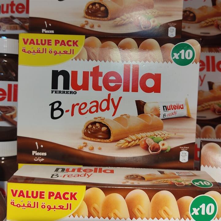 بیسکویت نوتلا بی ردی،be ready با مغز شکلاتی و کیفیت عالی تاریخ جدید